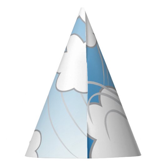 不確実性のハリケーンのギャグの冗談のギフトの円錐形 パーティーハット (裏面)