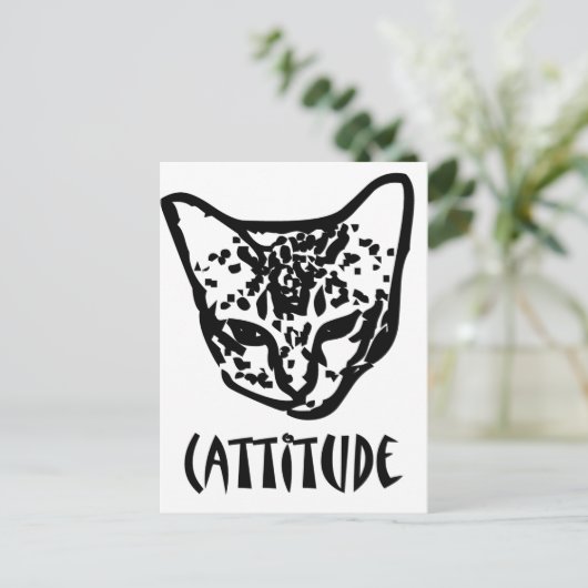 不確実 ポストカード (スタンド正面)