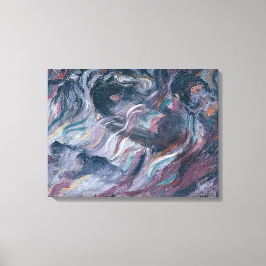 不確実I.The Farewells (triptych) 1911 (oi) キャンバスプリント (正面)