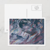不確実I.The Farewells (triptych) 1911 (oi) ポストカード (正面/裏面)