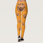 不穏なニヤニヤ顔 レギンス (裏面)