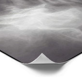 不穏な笑顔のヴィンテージクラウンズデザイン ポスター (角)