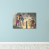 不節制、プレート5 「必要品質」 キャンバスプリント (インサイチュ (ウッドフロア))