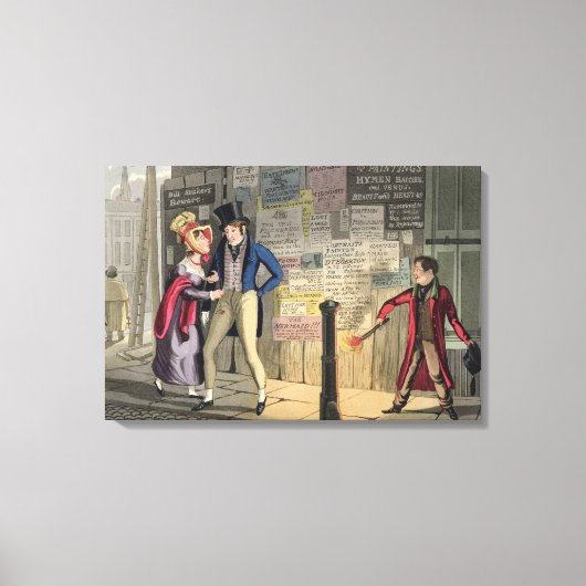 不節制、プレート5 「必要品質」 キャンバスプリント (正面)