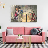 不節制、プレート5 「必要品質」 キャンバスプリント (インサイチュ (リビング))