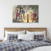 不節制、プレート5 「必要品質」 キャンバスプリント (インサイチュ (寝室))