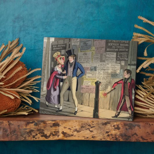 不節制、プレート5 「必要品質」 フォトプラーク (側面)