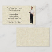 不精なウェイター 名刺 (正面/裏面)