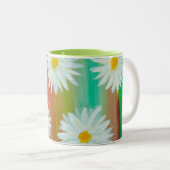 不精なデイジー日 ツートーンマグカップ (正面右)