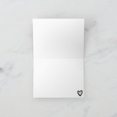 不精なパンダのブランクのnotecards カード (内部)