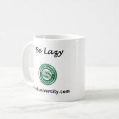 不精なマグがあって下さい コーヒーマグカップ (正面左)