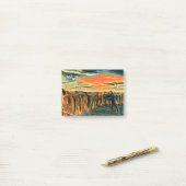 不精な動揺写真撮影"CodyおよびCavvy " ポストイット (デスク上)