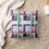 不精な午後のラブラドールの絵を描くこと クッション (ブランケット)