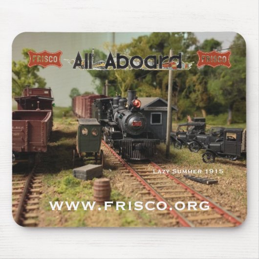 不精な夏1915年   Greenbrier、MOの マウスパッド (正面)