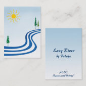 不精な川ATC 名刺 (正面/裏面)