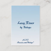 不精な川ATC 名刺 (裏面)