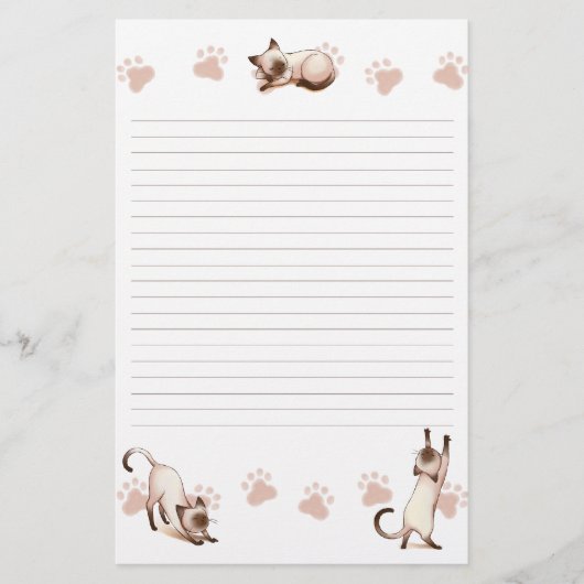 不精な幾日の文房具 便箋 (正面)