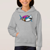 不精な怠惰の乗馬の鮫のおもしろいな海動物 (正面)