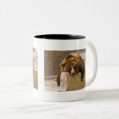 不精な日 ツートーンマグカップ (正面右)