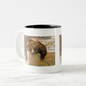 不精な日 ツートーンマグカップ (正面左)