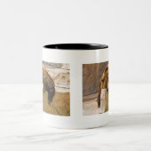 不精な日 ツートーンマグカップ (中央)