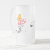 不精な日 フロストグラスビールジョッキ (正面左)