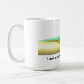 不精な緑のヤモリのマグ コーヒーマグカップ (左)