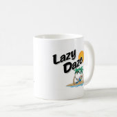 不精なDazyのオウムのコーヒー・マグ コーヒーマグカップ (正面右)