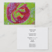 不精なFox. 名刺 (正面/裏面)