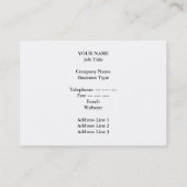 不精なFox. 名刺 (裏面)