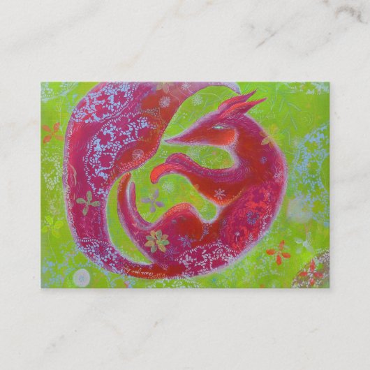 不精なFox. 名刺 (正面)