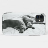 不精なWeimaraners Case-Mate iPhoneケース (裏面(横))