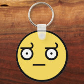 不素晴らし承認顔 キーホルダー (正面)