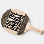 不結婚おもしろい安な夫への贈り物 卓球ラケット (横)