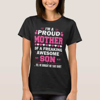 不老誇りを持った児の母素晴らし Tシャツ