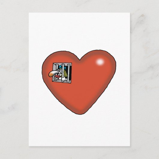 不能愛 – 愛の囚人 ポストカード (正面)