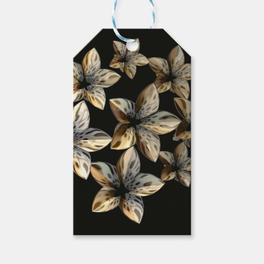 不自然な美しいギフトラベル ギフトタグ (正面)