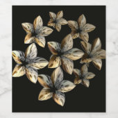 不自然な美しい ワインラベル (シングルラベル)