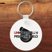 不自然に吸引される キーホルダー (正面)