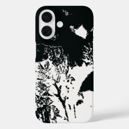 不自然インスパイアな電話ケース iPhone 16ケース