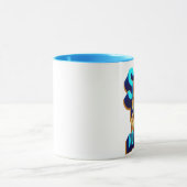 不興静か味の囁き誰気にも マグカップ (中央)