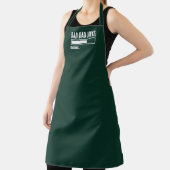 不良おもしろいパパジョークの読み込み エプロン (インサイチュ)