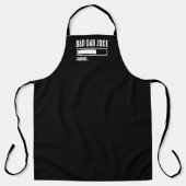 不良おもしろいパパジョークの読み込み エプロン (正面)