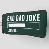 不良おもしろいパパジョークの読み込み ゴルフヘッドカバー (正面)