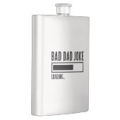 不良おもしろいパパジョークの読み込み フラスク (右)