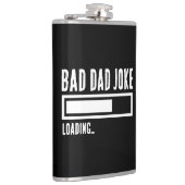 不良おもしろいパパジョークの読み込み フラスク (右)