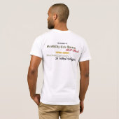 不良および蜂蜜を改造します Tシャツ (裏面フル)