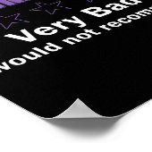 不良が推奨しない線維筋痛認識度Mon ポスター (角)