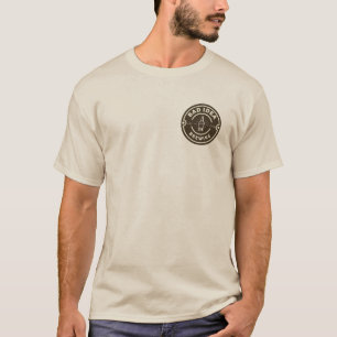 不良アイディアブルーイングTシャツ(小さなロゴ付き) Tシャツ