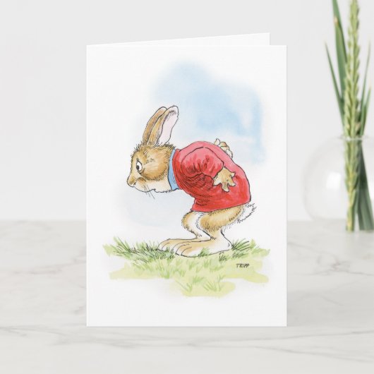 不良バック誕生日カード カード (正面)